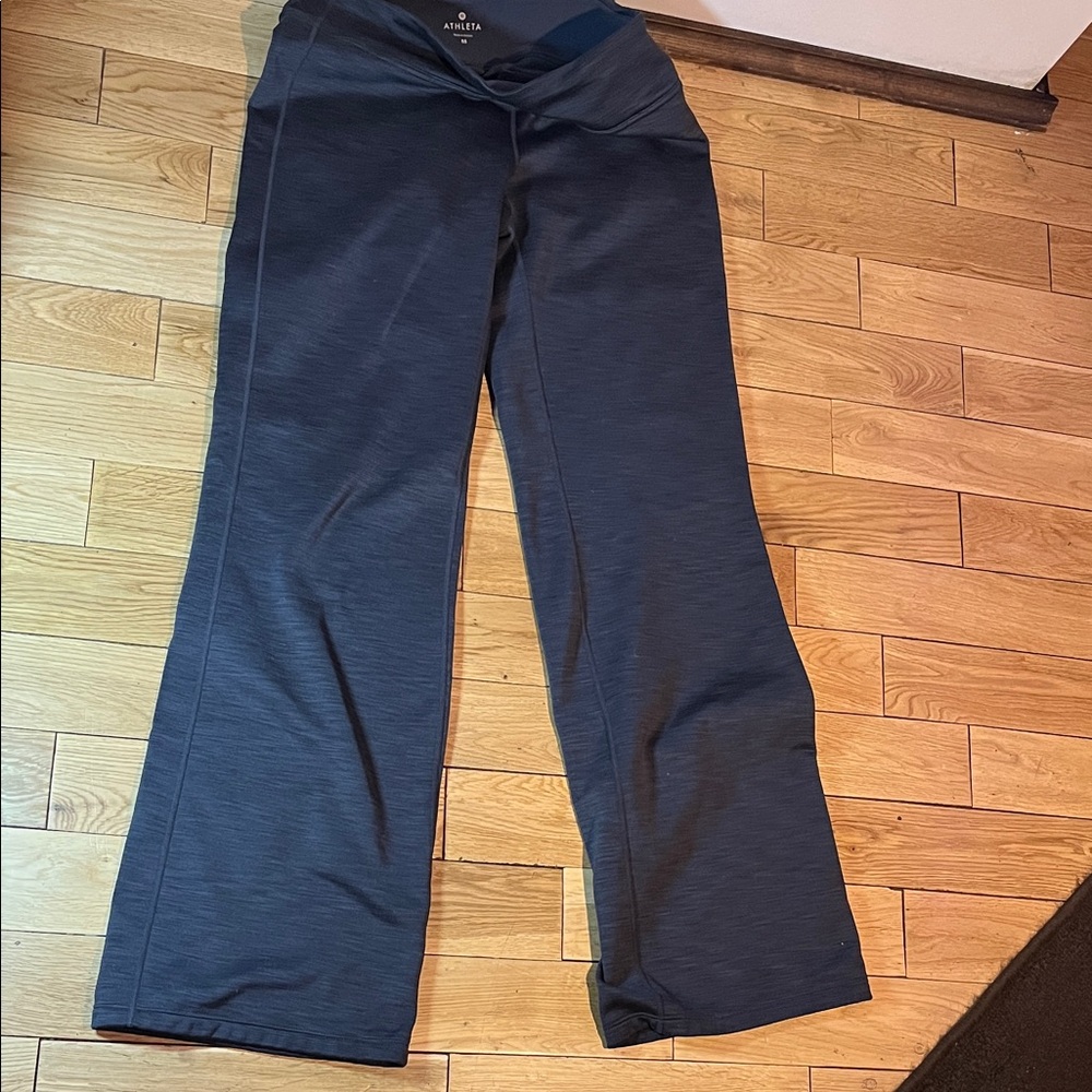 Athleta Charcoal Performance Leggings